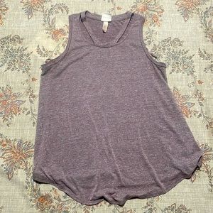 Tank top with cut out design on neck